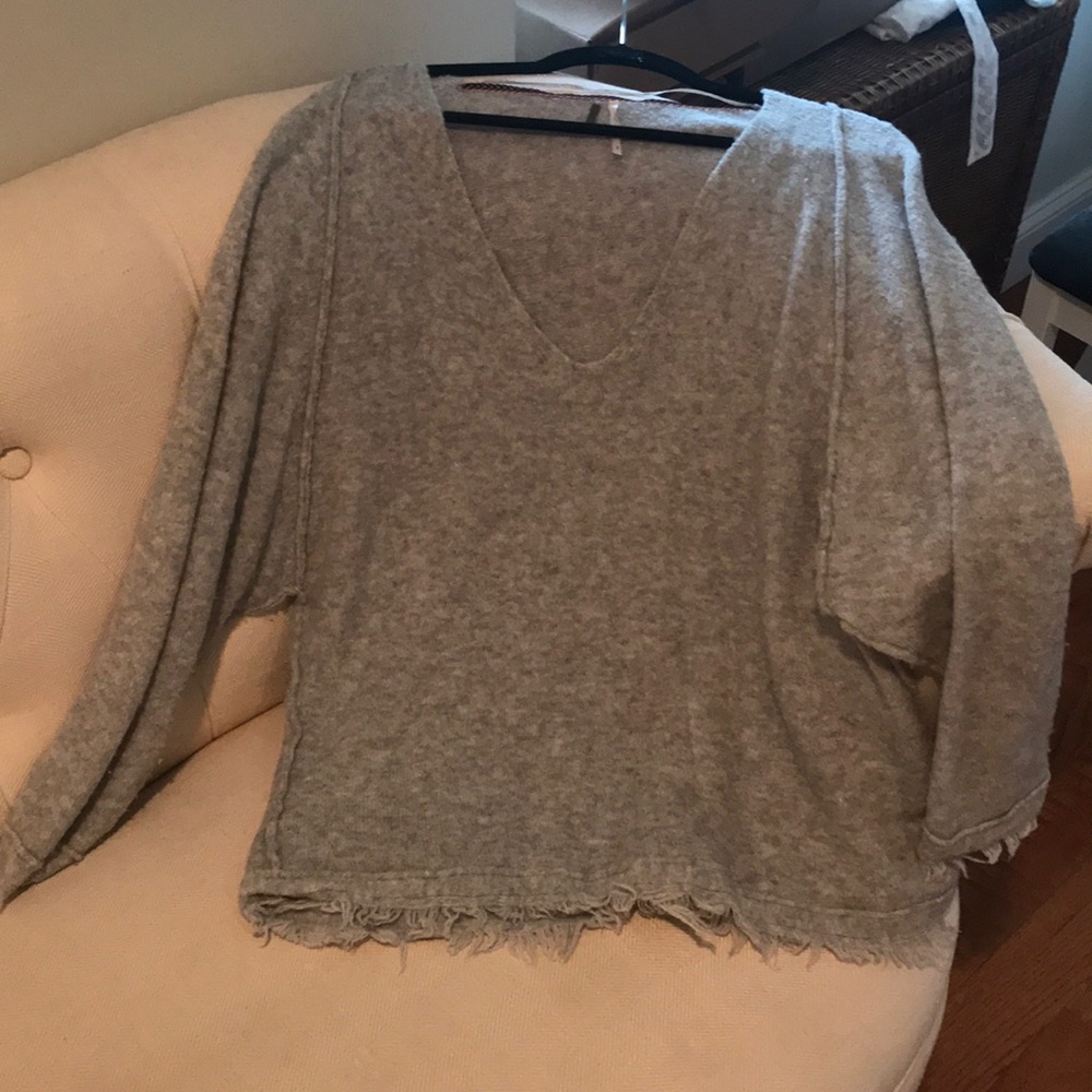 Free People fringe sweater